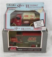 Ertl Truck Bank Die Cast Metal-True Value-Ace