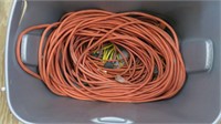 Extension cords HD -5 items in tub