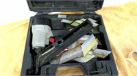 Porter-Cable finish nailer with nails and case