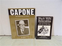 (2) BOOKS:  "CAPONE, LIFE BEHIND BARS AT ALCATRAZ.