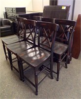 RECTANGLE BISTRO TABLE W/6 STOOLS