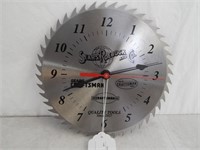 Vintage Sears Roebuck Craftsman Saw Blade Clock