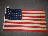 Vintage 48 Star American Flag 3' x 5'  Stantest