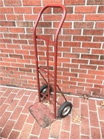 Metal Hand Cart/Dolly w/Solid Rubber Tires