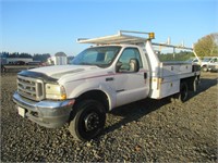 2002 Ford F450 12' S/A Utility Truck