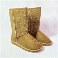 NEW In The Box Lilana Bling Boots Size 8