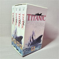 Titanic VHS 4 Piece Collection