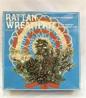 Rattan Christmas Wreath Kit