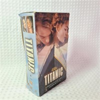 Titanic The Movie VHS Two Cassette Set