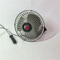 Portable Oscillating Cooling 12 Volt Fan