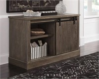 Luxenford Grayish Brown Large Credenza