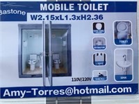 Bastone Portable Toilets W/ Double