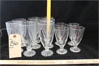 Antique  Glasses lot of 12