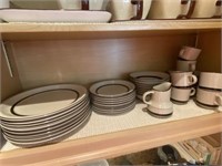 Set of dishware. Barry Band stoneware