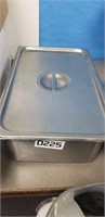 STAINLESS TRAY WITH LID