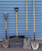 Four Misc Shovels