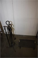 Fireplace Screen & Tools