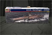MODEL KIT - U.S.S. SARATOGA  AIRCRAFT CARRIER SHIP