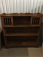 Three shelf early American maple very sturdy and