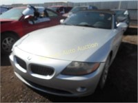 2004 BMW Z4 4USBT33504LS51155 Silver