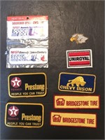 8 x Assorted Cloth Badges