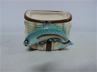 Small Ceramic Bait Box 5"W