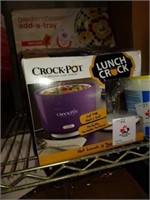 Purple crock pot