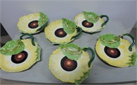 Ceramic Salad Bowls Made In Italy 9"D