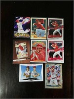 (8) Assorted Mike Trout Baseball Cards