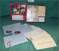 FLAT BOX OF CHRISTMAS CARDS W/ENVELOPES