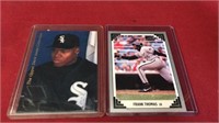 (2) Frank Thomas Cards