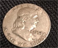 1962 D Franklin Half Dollar