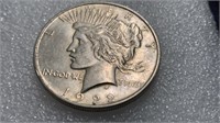 1922 Silver Peace Dollar