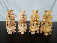 (4) Stone Chinese Decorations