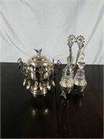 Silver Plated Condiment Sets