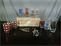 Photo Box With Collectiable Cups/ Bottle Openers