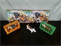 Dog Greeting Cards And Animal Tape Dispensers