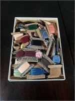 Box Of Vintage Assorted Thread
