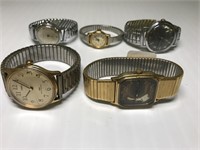 5 Timex watches