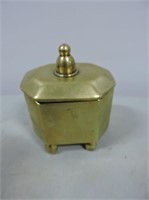 Small Brass Box 4"x4x3