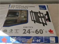 Full motion articulating TV wall mount 24-60" TVs