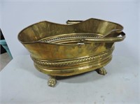 19 Century Brass Flower Pot