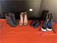 4 pr Ladies Shoes / Boots Frye, Opening Ceremony +
