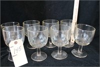 Vintage Glassware - Goblet Glasses