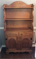 Hard Maple Buffet 2 Door & 2 Drawers