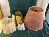Misc Lot Of Lampshades