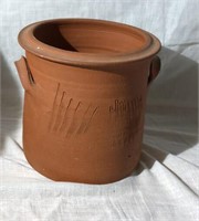 Clay Pot  w/ Dbl Handles~ 7" Diameter  & 7" tall