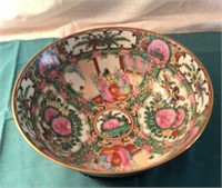 Oriental Decorative Bowl w/ Stand