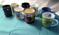 Assorted Mugs/ Lot of 8