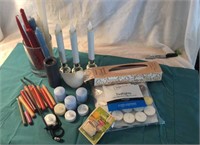Lot Of Candles/ Batteries
